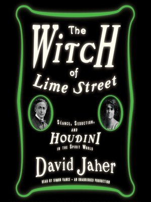 cover image of The Witch of Lime Street